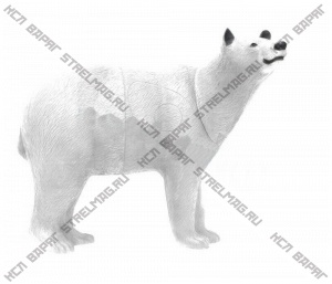 3D мишень "Полярный медведь" SRT TARGET 3D POLAR BEAR
