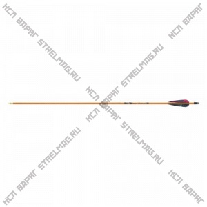 Стрела GOLD TIP ARROW FLETCHED TRADITIONAL HUNTER .006" WITH FEATHERS