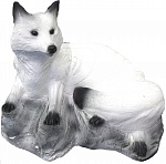 3D мишень "Лежачая белая лиса" SRT TARGET 3D BEDDED FOX WHITE