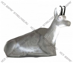 3D-мишень "Козел" ELEVEN TARGET 3D CHAMOIS WITH INSERT AND HORNS с рожками и внутренностями