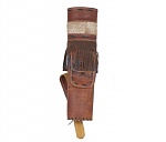 Колчан WHITE FEATHER BACK QUIVER STORM LEATHER BROWN