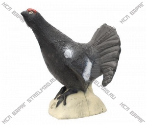 3D мишень "Черный петух" SRT TARGET 3D BLACK COCK