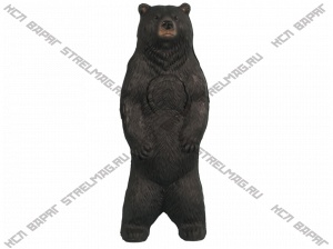 3D-мишень "Маленький черный мишка" RINEHART SMALL BEAR BLACK
